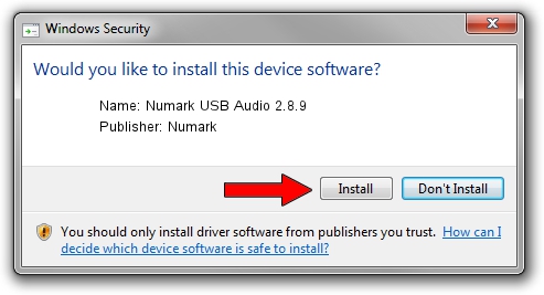 numark usb audio driver download